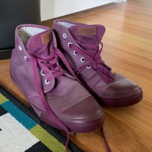 Bangs Canvas High-Tops Women's Size 8